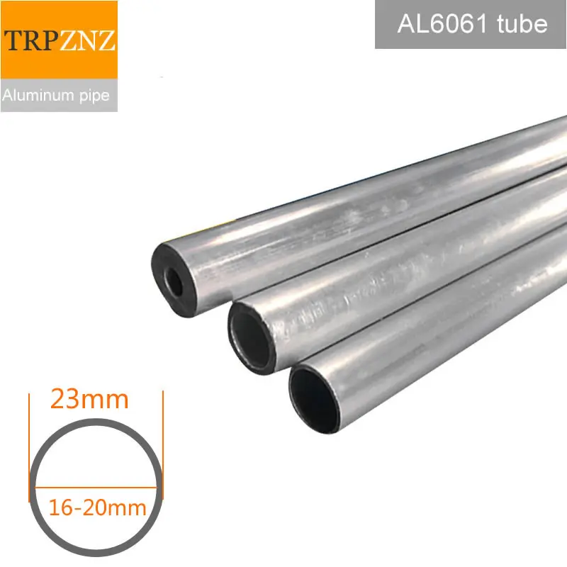 6061 Aluminium Buis Pijp, holle Aluminium Pijp, legering