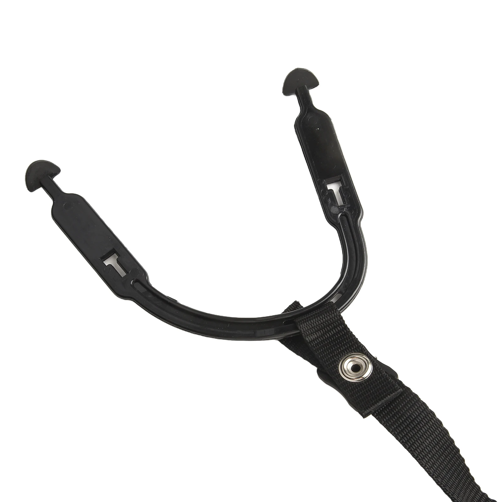 1set Hockey Helmet Chin Strap Hockey- Ear Sling- Loops Replacement Strap With Snap- Practical Hockey Game Accessory