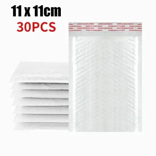 10-50Pcs Bubble Envelopes White Foam Shipping Bags Poly Bubble Mailers Pad Self Seal Packing Bags 11cm 15cm 23cm Wholesale - Image 15