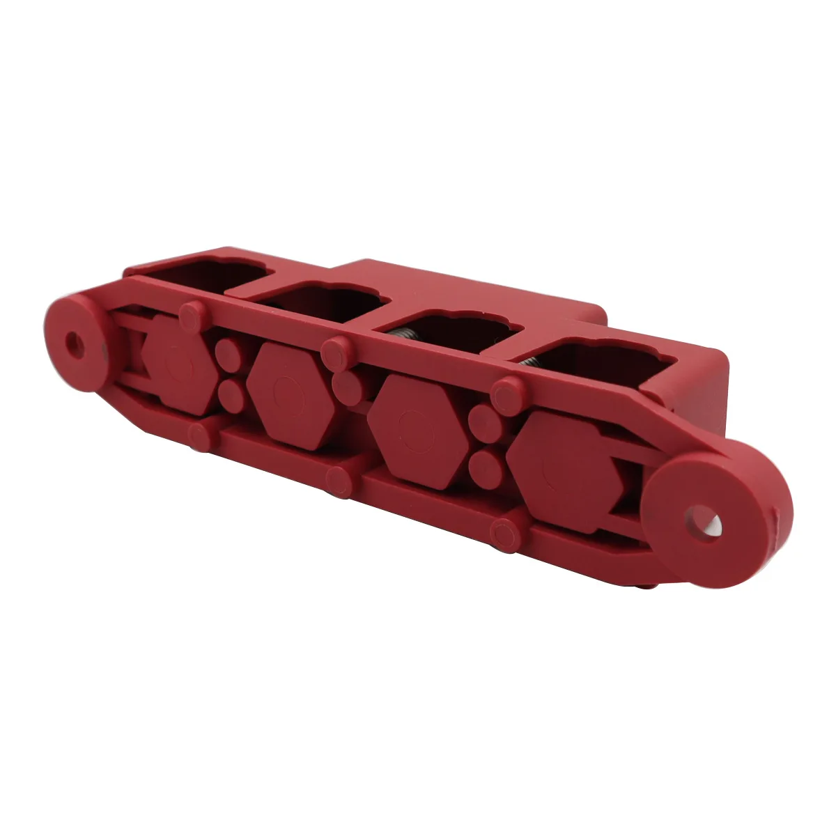 12V Power Distribution Block 250A Bus Bar Terminal Block M8 / M10 4 Way Terminal Studs 48VDC 300VAC For Car Boat power distribution block