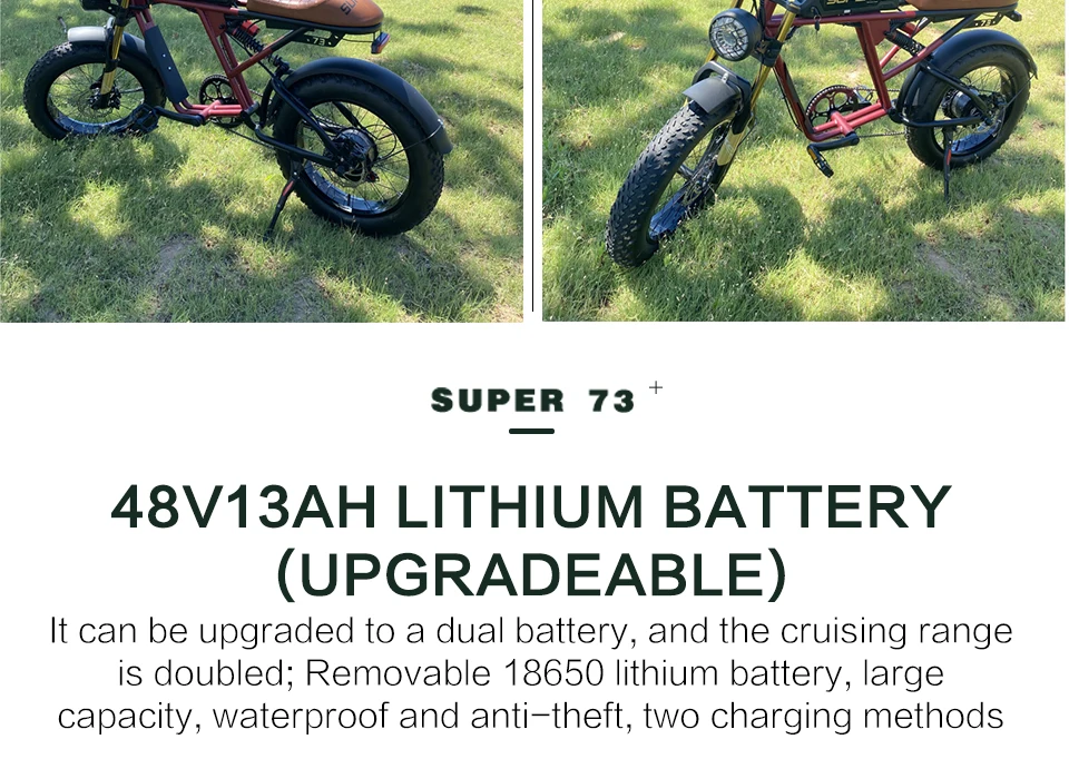 Electric bicycle 48v500w electric motorcycle double battery aluminum alloy frame electric mountain bike electric vehicle 100km