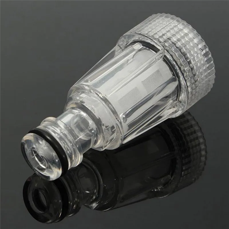 

Transparent Car Washer Universal Plastic Machine Water Filter High-pressure Connection Fitting Pressure Washer Cleaning Supplies