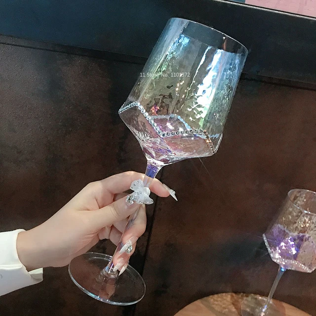 Ceramic Wine Glass, Cute Kawaii Champagne Cup, Goblet, For Whisky