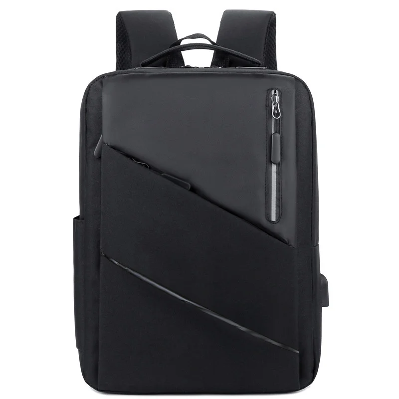Fashion contrast color backpack men's and women's Travel Backpack large capacity student 15.6 inch Laptop Bag