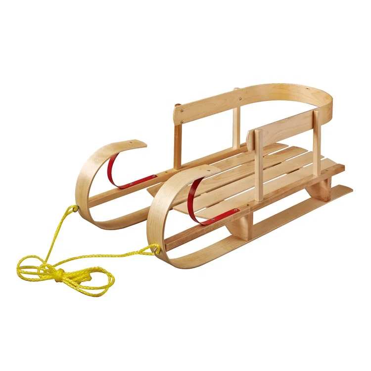 2023 Wooden Xmas Christmas Sleigh For Decoration