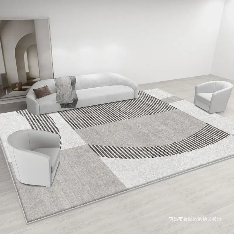 

Modern Minimalist Bedroom Decor Plush Rug Light Luxury Carpets for Living Room Fluffy Soft Anti-slip Mat Study Washable Carpet