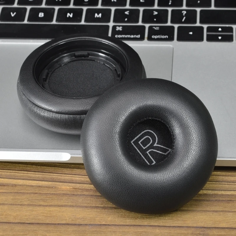 1 Paar Ersatz-Ohrpolster für Bang & Olufsen Beoplay H8i Kopfhörer, runde Ohrpolster aus Lammleder
