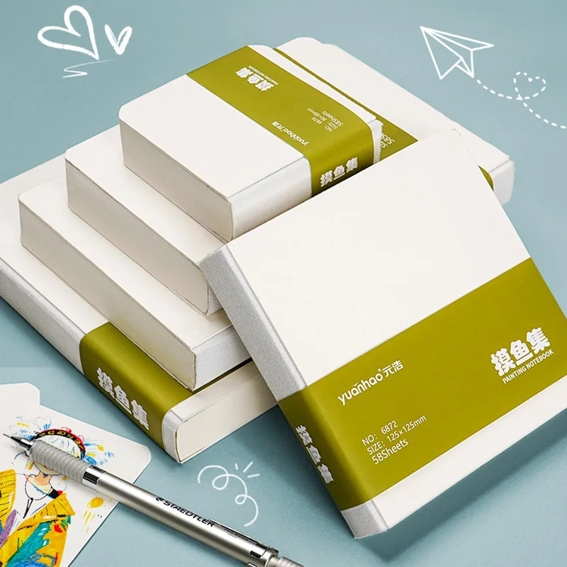 Watercolor Thick Paper GSM 230g Pocket Sketchbook Marker Painting Paper Drawing Book Entertainment Leisure Art Supplie 4