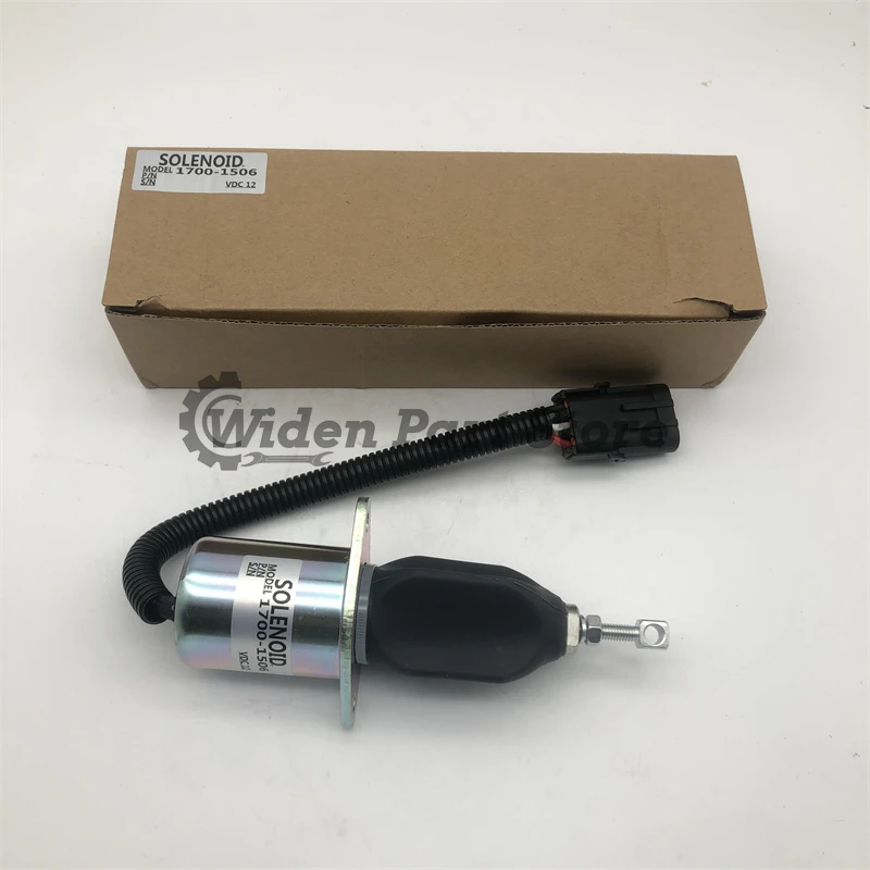 

1700-1506 1751ES-12A6UC3B1S5 Diesel Stop Solenoid for Woodward 12V Feeder SL4625 4625SX 4625DX W/Kubota V2203