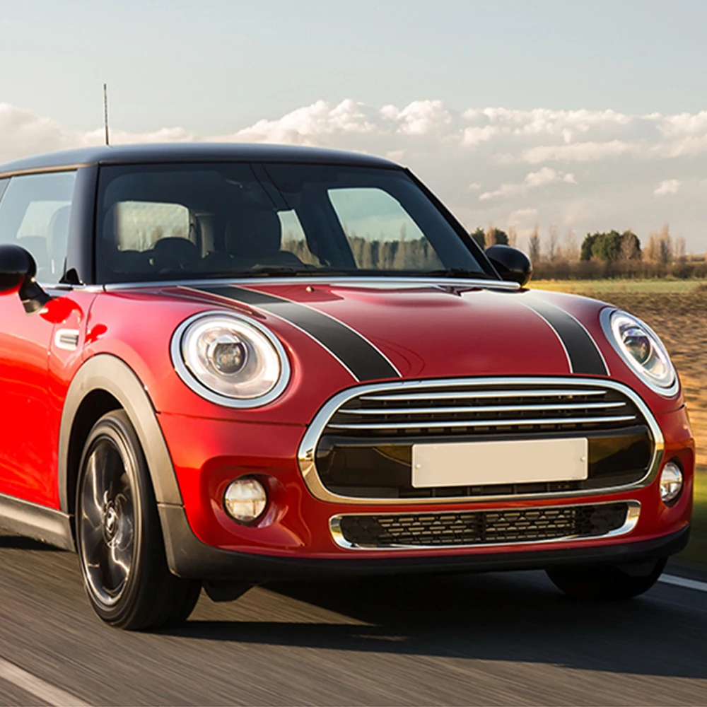 Car Hood Engine Line Sticker Stripe Decal Per Mini Cooper S One F54 F55 F56 F60 R50 R53 R55 R56 R60 R61 Accessori Per Lo Styling Dell'Auto