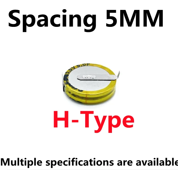 Super Capacitor 2PCS/Lot 5.5V 0.022F 0.047F 0.1F 0.22F 0.33F 0.47F 1F 1.5F 4.0F 5.0F Button Type Farrah Supercapacitor V/H/CType
