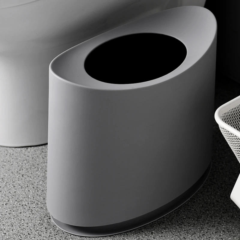 

Nordic Kitchen Trash Can Living Room Bathroom Dry And Wet Trash Can Bedroom Large Narrow Cubo De Basura Kitchen Storage EB5LJT