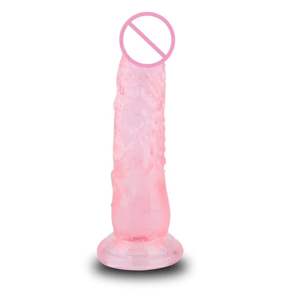 Transparent Simulated Dildo for Women Strong Suction Cup Realistic Penis Comfortable Females Adult Masturbation Toys Plus Size sex toys