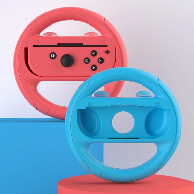 Steering Wheels for Nintendo Switch & OLED JoyCons, Racing Wheels for