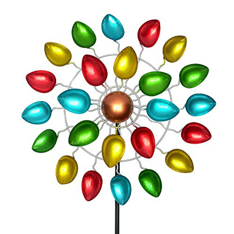 

Wind Spinner Large Wind Mill Metal Outdoor Indoor Colorful Wind Catchers Sculptures for Garden Patio Yard Lawn Decor