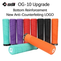 Poignées de guidon en caoutchouc ODI poignée verrouillable pour vtt antichoc antidérapant couverture de poignée de vélo de montagne/route accessoires de vélo d'équilibre pliants 2