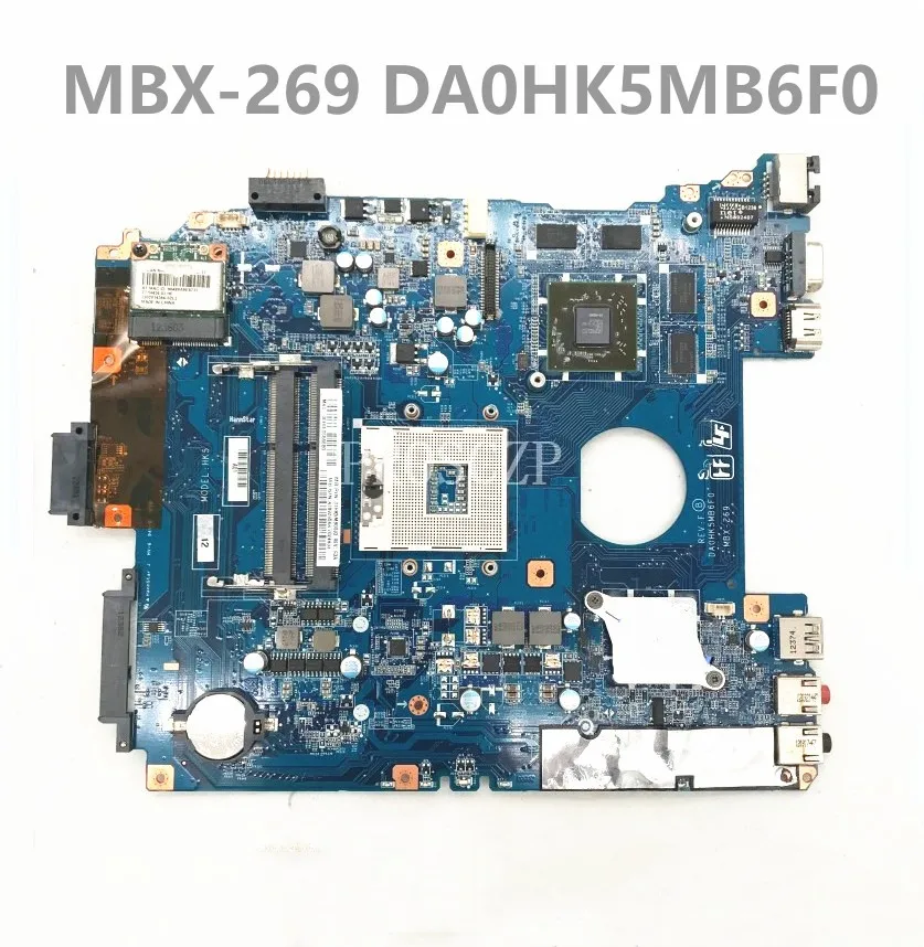

DA0HK5MB6F0 Free Shipping High Quality Mainboard For Sony MBX-269 Laptop Motherboard HD7670M DDR3 100% Full Tested Working Well
