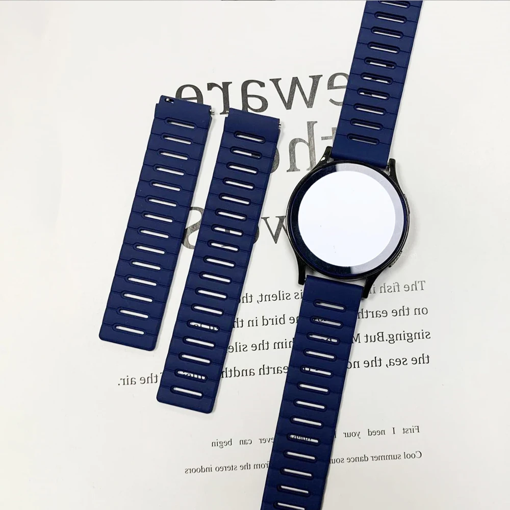 Premium 22mm Silicone Magnetic Replacement Strap - Stylish Bracelet