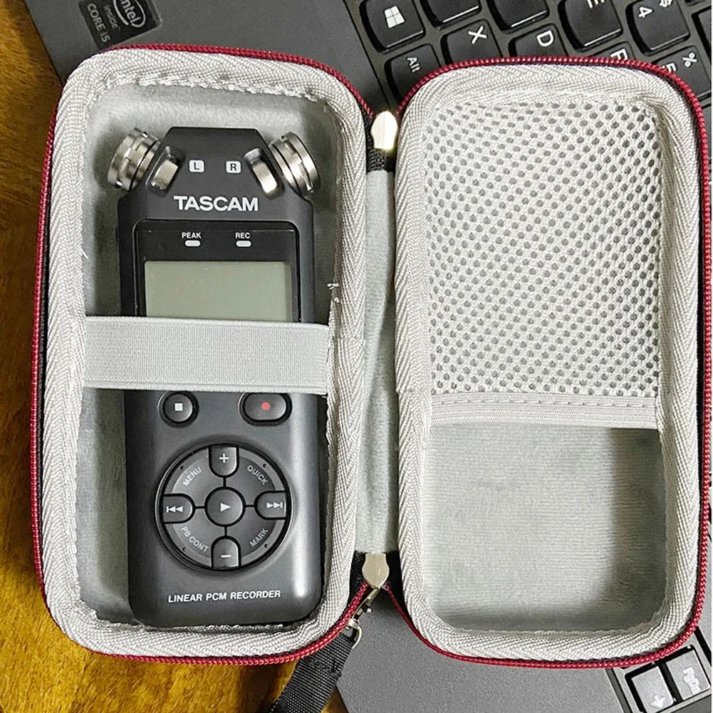 EVA Hard Travel Case Shockproof Portable Storage Bag Anti-Drop Travel Carry Bag for TASCAM DR-05/DR-07 Portable Digital Recorder