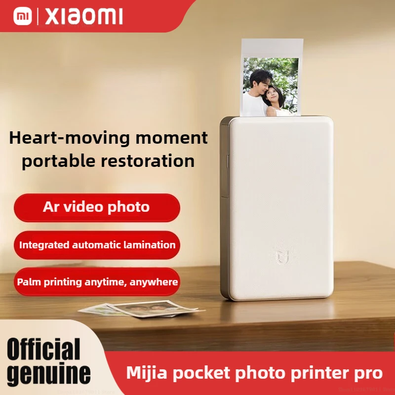 2025 New Xiaomi Mijia Pocket Photo Printer Pro Wireless Bluetooth