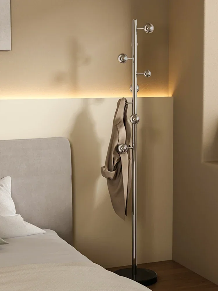 Nordic Ins Coat Rack / Stainless Steel Cloth Hanger / Bedroom Bedside Clothes Rack Clothing Stand