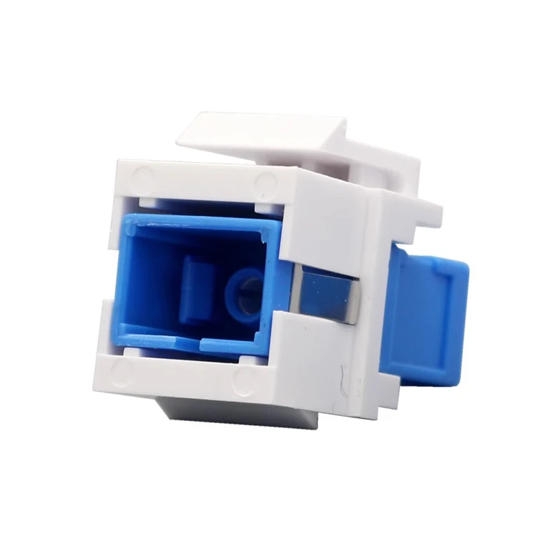 Adattatore Keystone SC Fibra Ottica Femmina-Femmina - Connettore Per Pannelli Patch E Parete - Foto 6