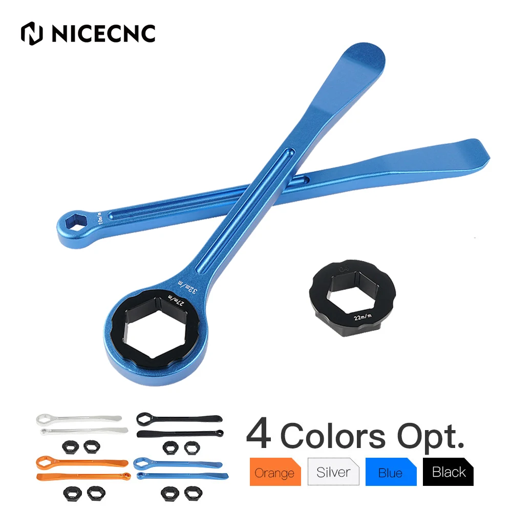 10/13/22/27/32mm Tire Lever Wrench Tool For Husqvarna TE FE TC FC FX TX 85 125 250 350 450 501 2014-Husaberg 2004-2014