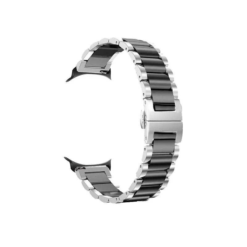 Stainless Steel Metal Bracelet Strap - Sporty Elegance Watchband