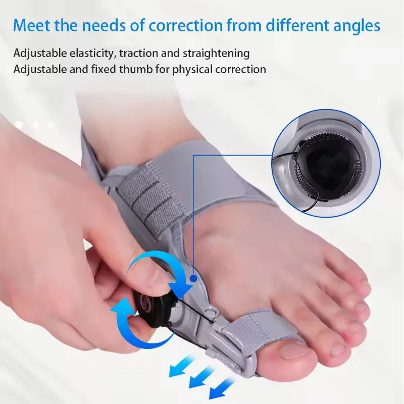 Unisex Foot Bunion Corrector Brace with Adjustable Toe Separator