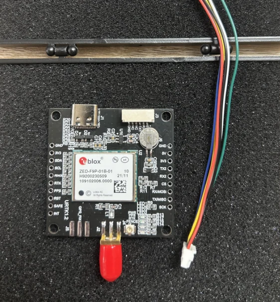 ZED-F9P-01B-01 GNSS board Works Serial I2C and SPI ESP32 controlling I2C and SPI UM980