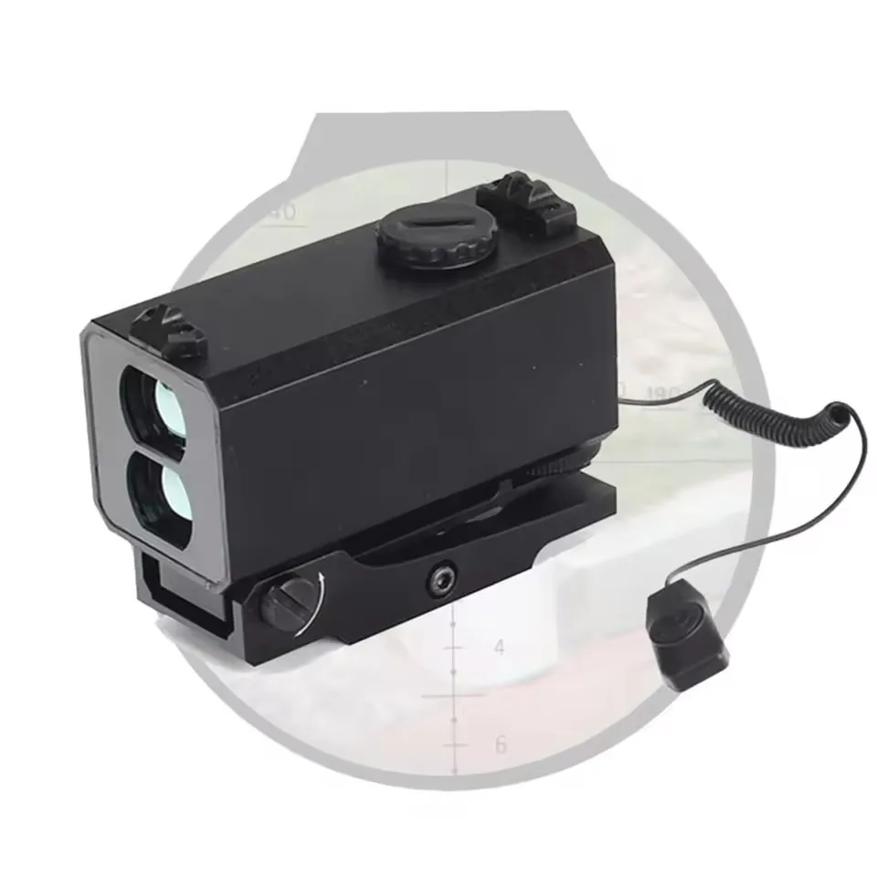 Mini Laser Automatic Range Finder for Outdoor Hunting, Real-time Display Distance Speed Measuring, LRF Rangefinder,1200m, LE032