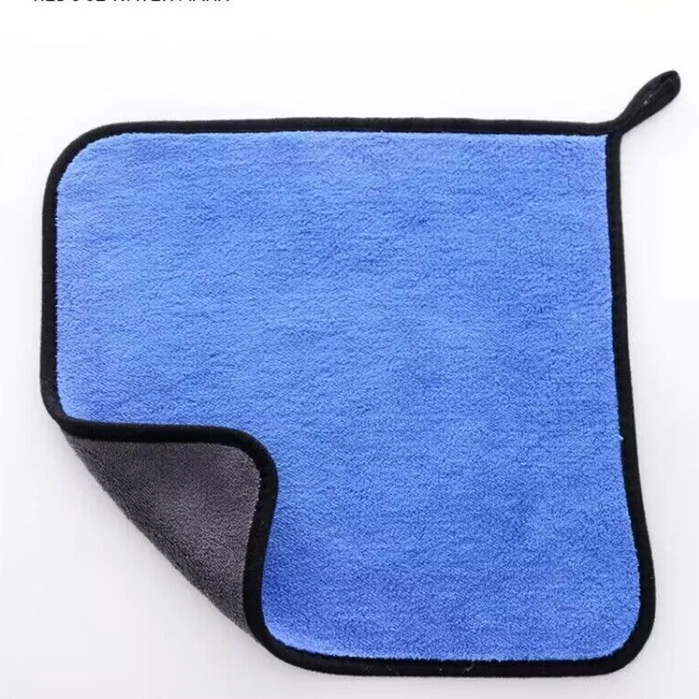 Microfiber Car Wash Towel Thicken Absorbent Microfiber Towel Car Cleaning Dry Cloth Care Cloth Wash Rag Detailing 3 10 40Pcs microfiber towel