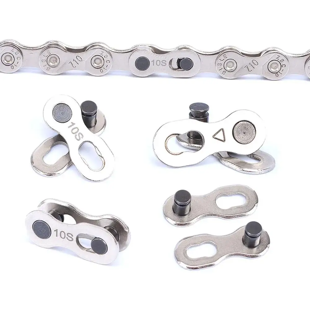 MTB Road Bike Chain Quick Link Bike Chain Missing Quick Connector Connecting Master Link for 1 6 7 8 9 10 11 12S Speed bicycle chain connector