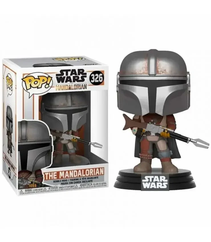 thumbnail image 4 of Funko pop - Figura de acción de Star Wars The Mandalorian, colección más nueva, edición limitada de 10 cm, modelo de juguetes para niños, regalo de Navidad, 4 of 5