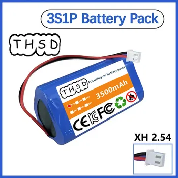 Batteria Li-ion 12V 3S1P 12.6V/11.1V 18650, Alimentazione De Secours 3500mAh, CCTV, Caméra, Fascia Pistola, Batterie agli ioni di litio