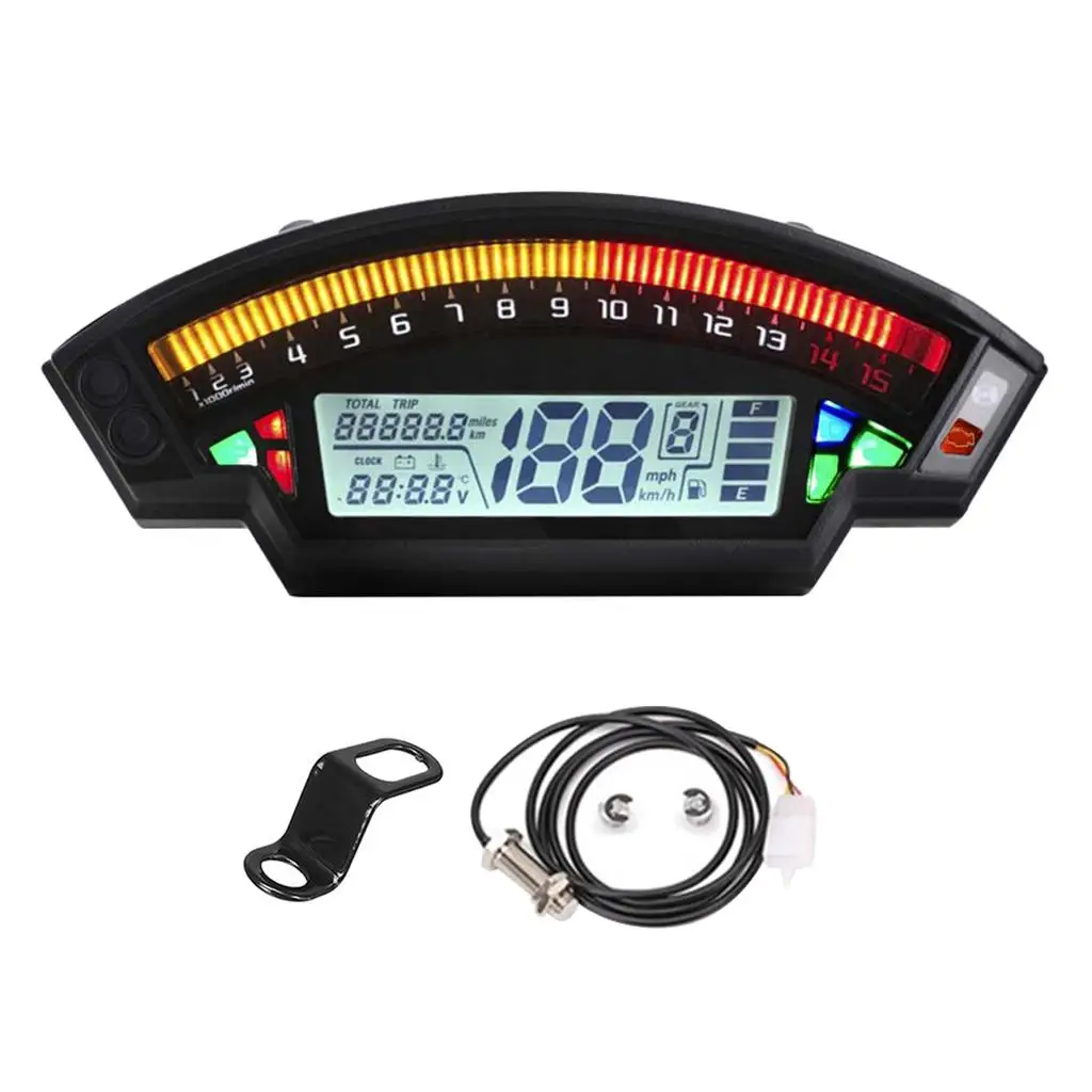 

Motorcycle Universal Digital Speedometer Odometer ,2,4 Cylinders