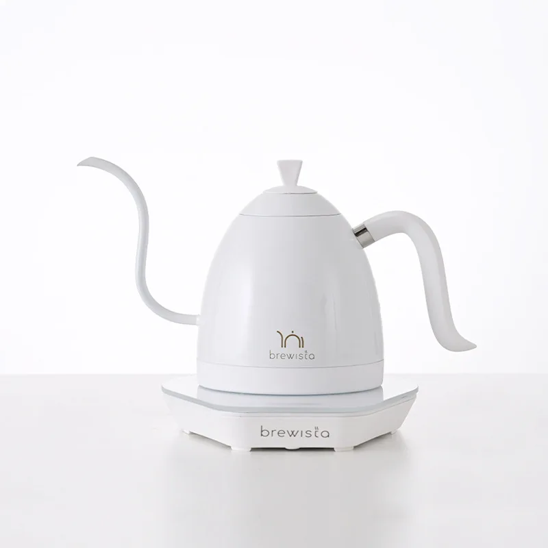 Brewista 0.6L 1.0L Stainless Steel Gooseneck Tea Kettle with LCD