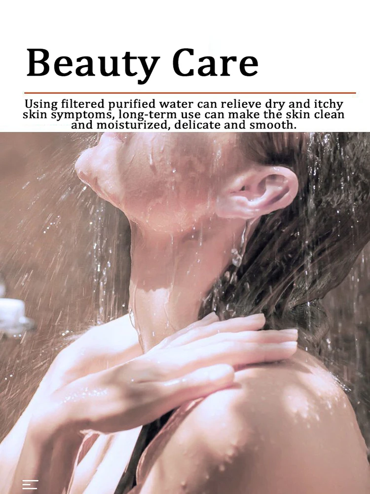 New Style Filter For Shower Scented Shower Head Water Softener Improve Hair Skin Removal Shower Purifier Bathroom Accessories