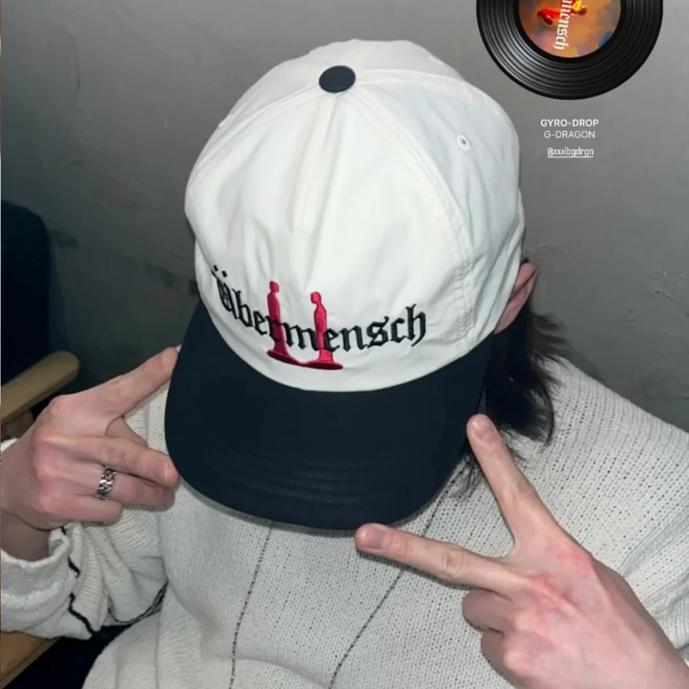 G-Dragon übermensch VINTAGE CAP G-DRAGON Ubermensch Cap Sky Red | eBay