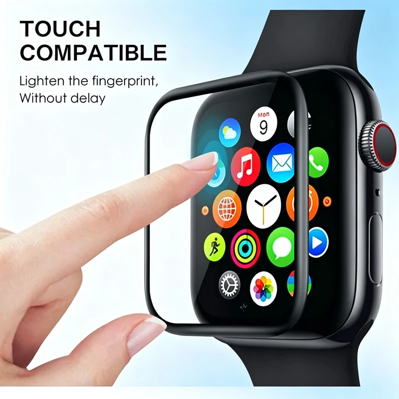 2-Pack Premium Soft Screen Protectors for Apple Watch Ultra Series - Full Coverage Film