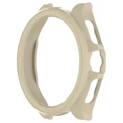 Durable PC Shell Screen Protector Case for Smartwatch Protection (White)