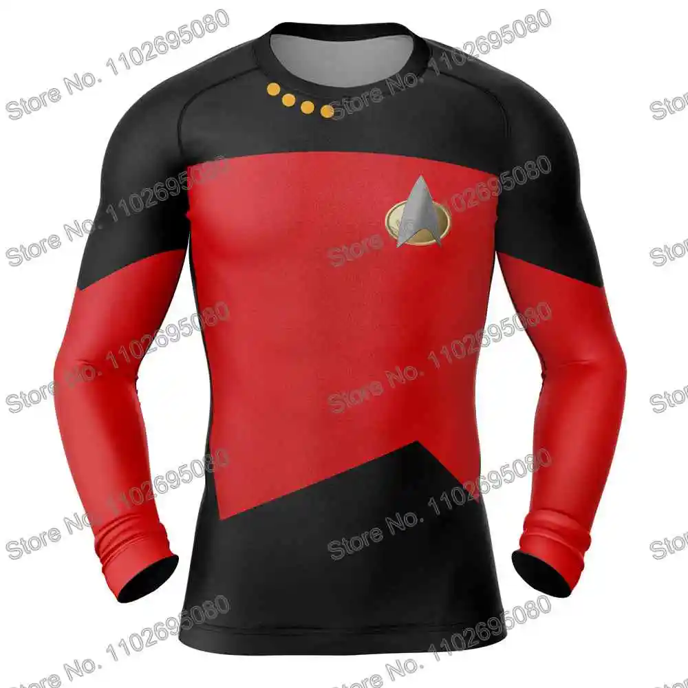 Star Trekking Diving T-Shirt Tight Long Sleeve Rash Guard BJJ MMA Swimwear Men Surf Clothing Beach Floatsuit Women GYM Tops