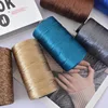 2Pcs ice silk bright cotton and linen thread 500g personalized hand-woven crocheted DIY available hook bag hat seat cushion 3