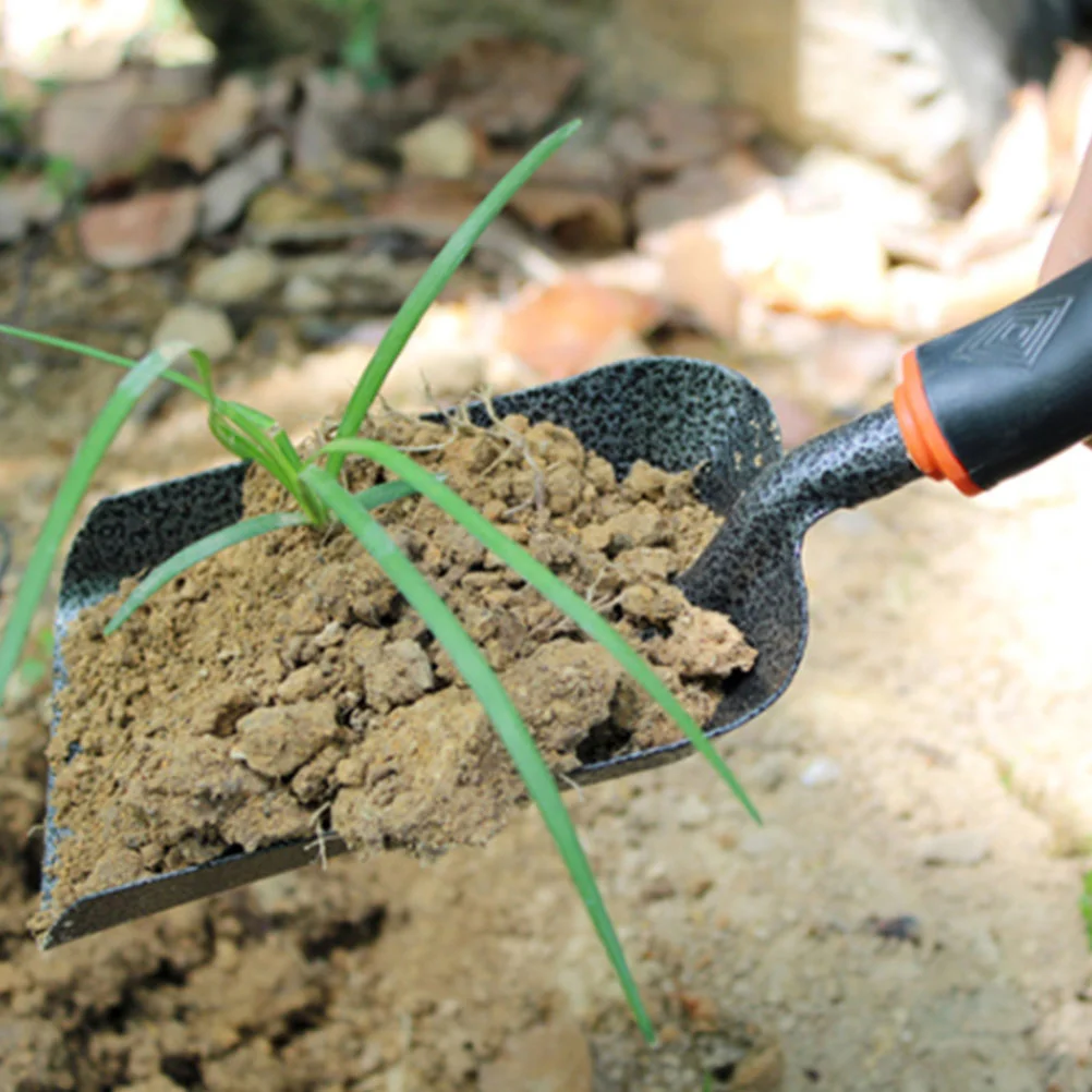 2PCS Iron Thickening Fertilizing Gardening Balcony Soil Loosening Tool Gardening Trowels Shovels