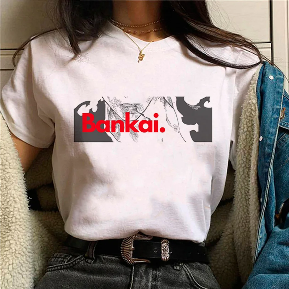 

Отбеливающие футболки, Женский Забавный Топ, женская одежда Манга