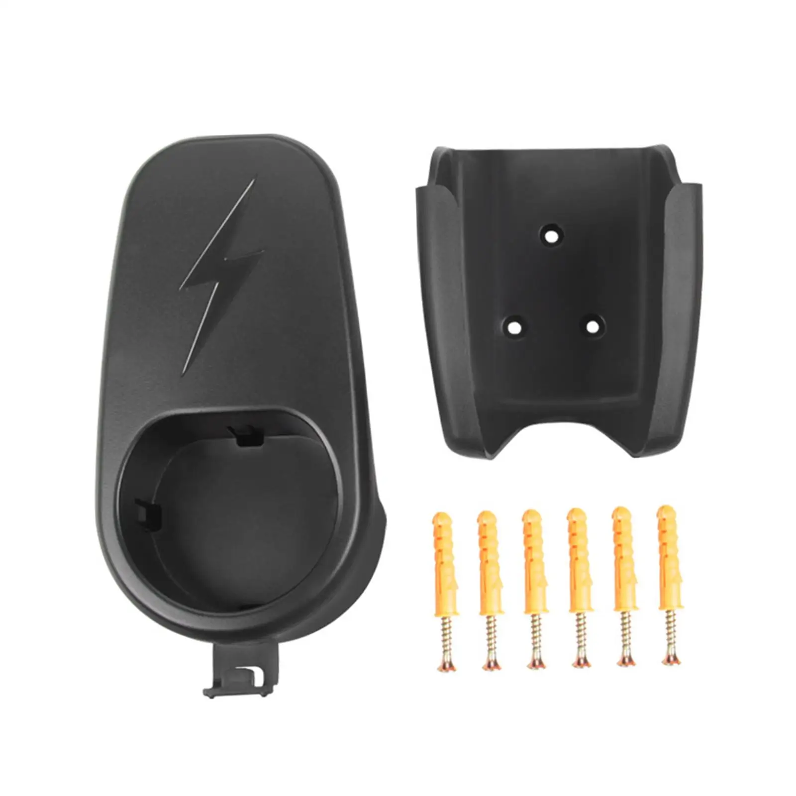 Charger Cable Hanger Multifunctional with Screws Connector with Extra Hook Sturdy Wall Mounting Accessory for Model 3