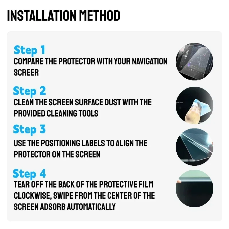 Tempered Glass Film Protector for New Tesla Model 3 Y Highland 2024 Rear  Row Center Control Touch Screen Protective Film - AliExpress