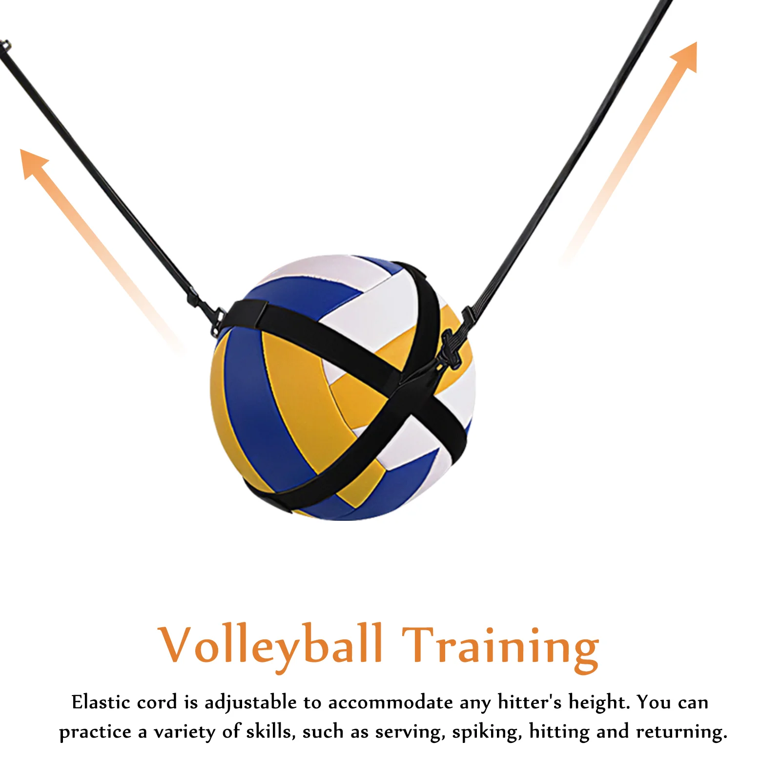 Tool Volleyball Tool Training Equipment For Girls Training Belt Practice Equipment Portable Serving Trainer Nylon Girl