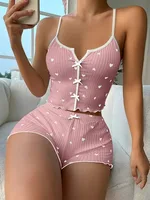7037-aaada8.jpg Frill Trim Pajamas (Soft & Cute)