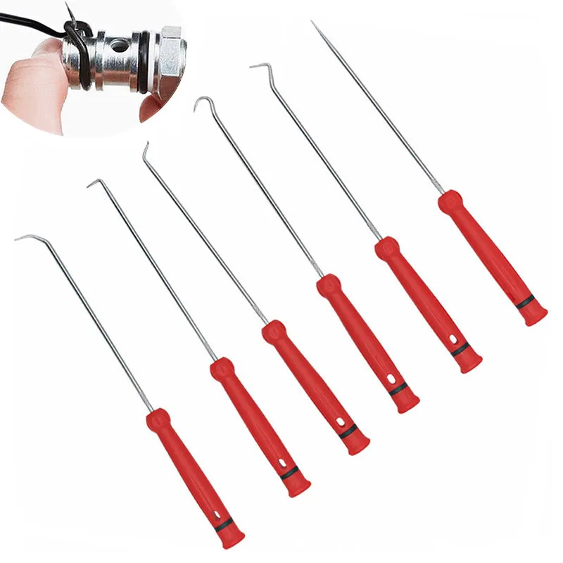 6pcs 25cm Car Auto Vehicle Oil Seal Screwdrivers Set ORing Seal Gasket